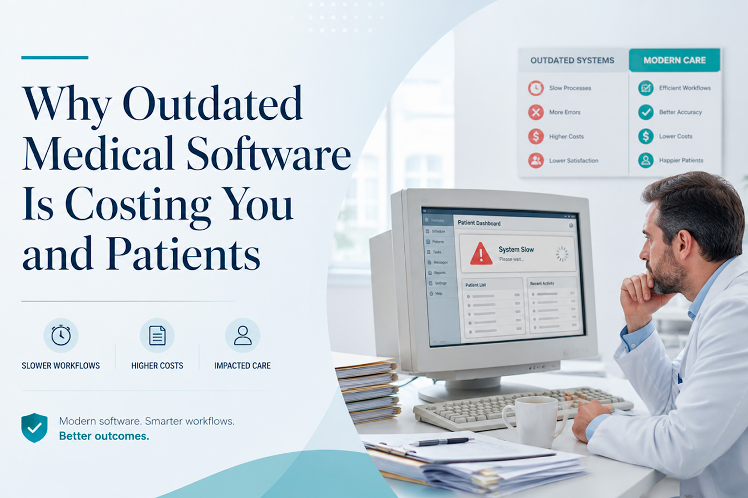 Why Outdated Medical Software Is Costing You and Patients